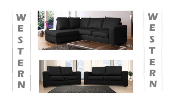 Western - Eco Leather Black