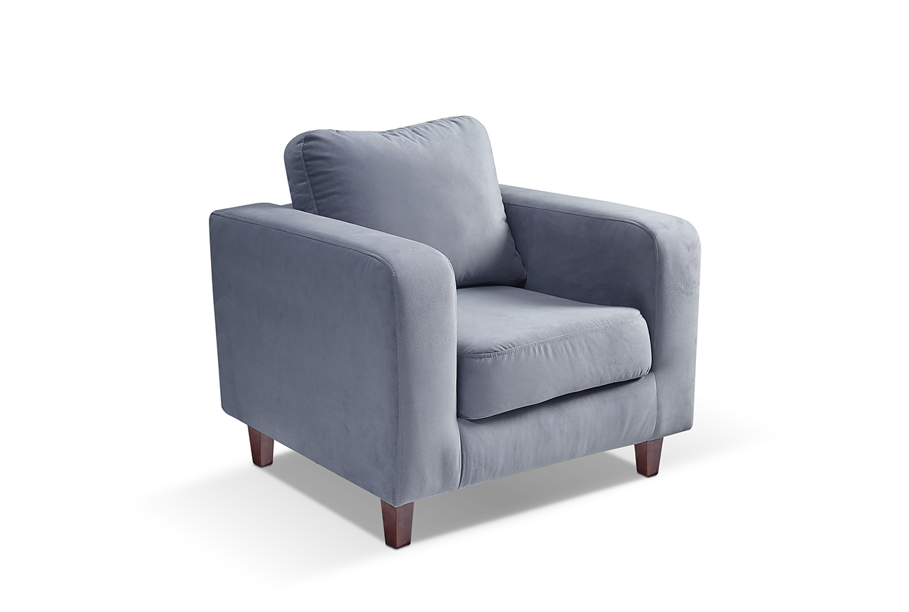 Box Sofas - Grey Fabric (NEW STYLE) - Image 3
